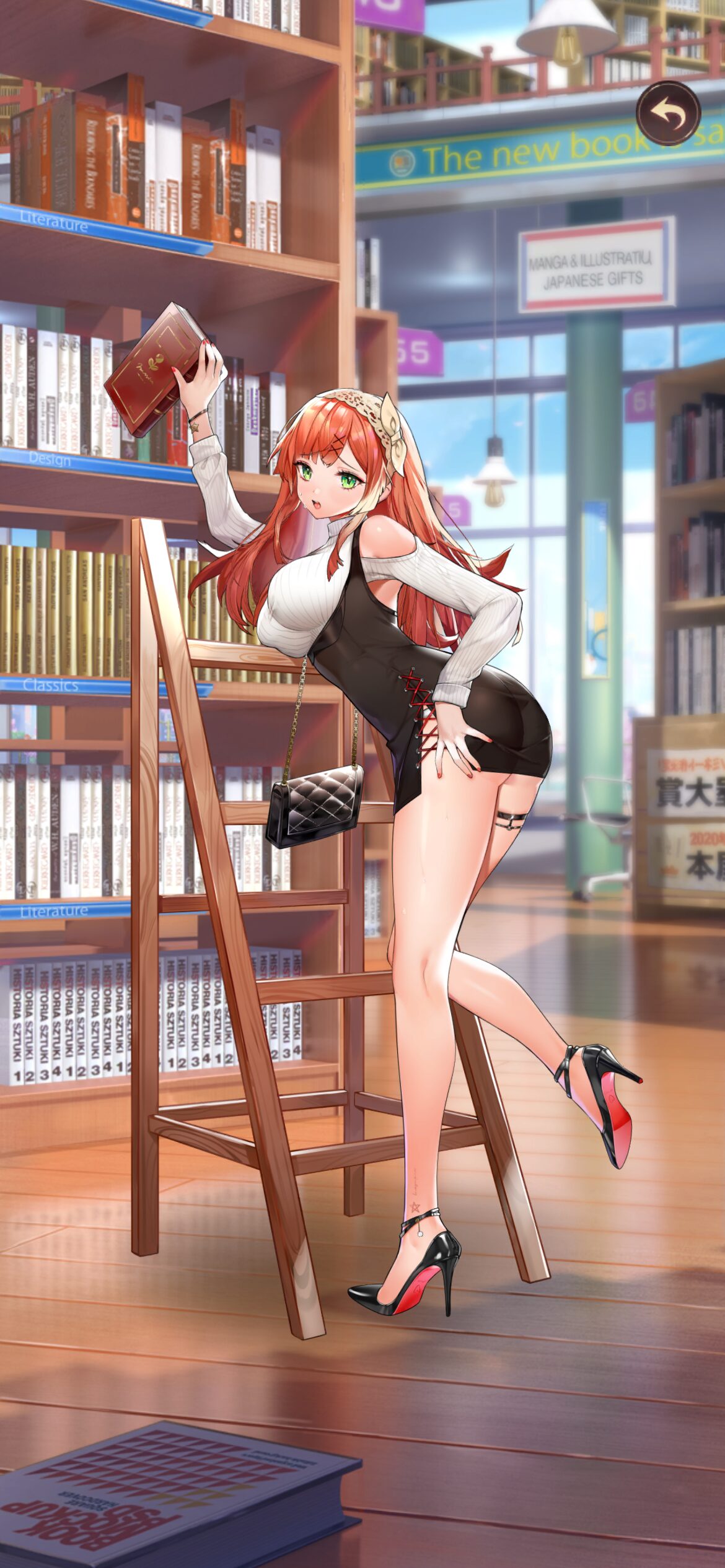 副将アバターUR・閃135少女と図書館太史慈.jpg